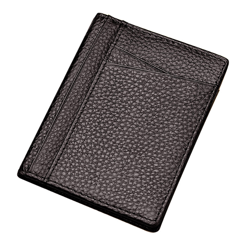 V6-J Slim Minimalist Card Case Cowhide Leather Passcase RFID Blocking Bifold Design Card Holder V6-J Slim Minimalist Card Case Cowhide Leather Passcase RFID Blocking Bifold Design Card Holder